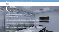 Desktop Screenshot of partners-in-tech.com