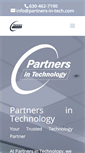 Mobile Screenshot of partners-in-tech.com